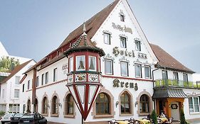 Hotel Kreuz Gaestehaus Und Lauchertbar Mit Terrasse