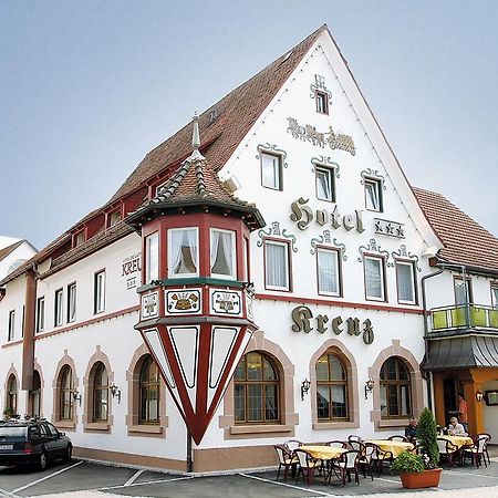 Hotel Kreuz Gaestehaus Und Lauchertbar Mit Terrasse Gammertingen Exterior photo